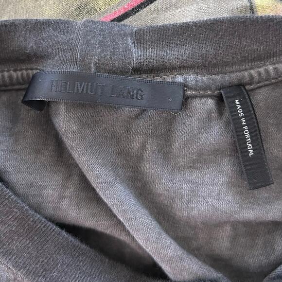 Helmet Lang Designer Tank Top Grunge Minimalist Lounge Boho Black Women Size XS - Picture 3 of 5